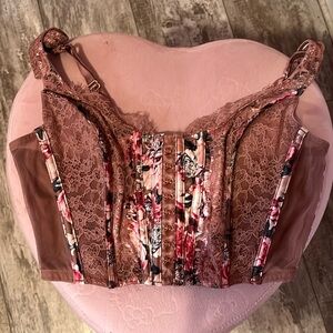 Victoria's Secret Lace floral corset